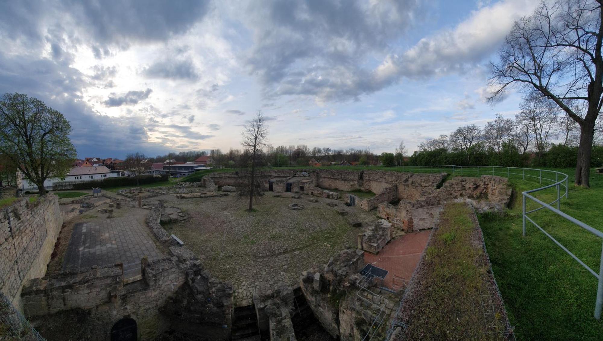 Ferienwohnungen An Der Schlossruine Herbsleben Exterior photo